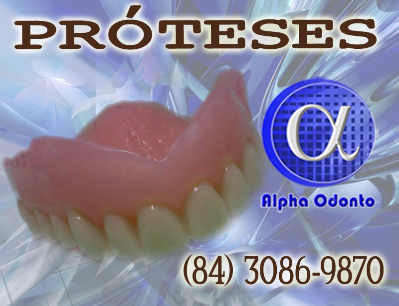 PRÓTESES DENTÁRIAS - TOTAIS E PARCIAIS ESTÉTICAS - (84) 3086-9870