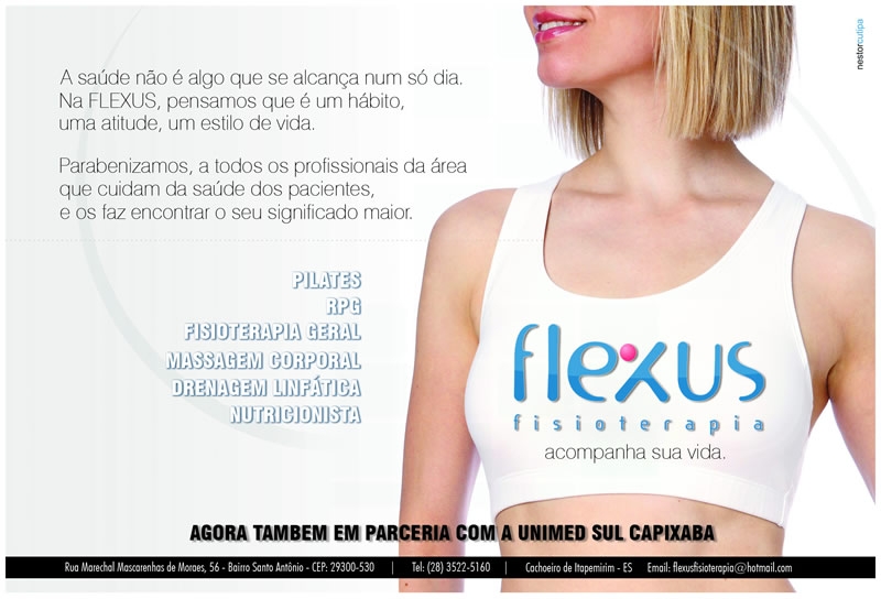 Anuncio Flexus Fisioterapia - Espirito Santo