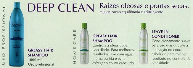 Deep Clean - Para razes oleosas e pontas ressecadas.