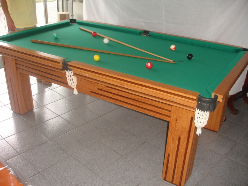 SINUCA CAMPESTRE 1,90X1,17 m + TOTÓ LUXO 1,35X0,80 m + PING-PONG 2