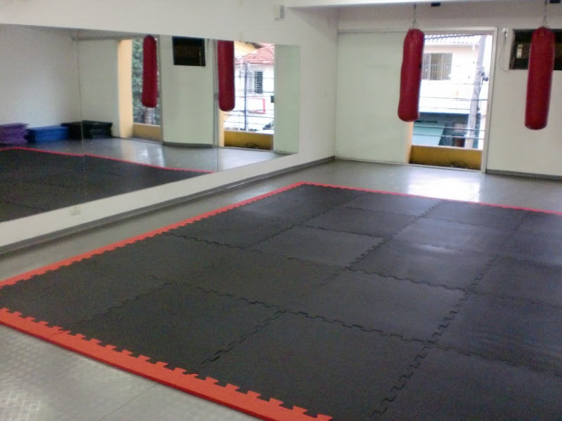 Sala de Atividades 1 - Muay Thai, Ginástica, Pilates e Danças de Salão