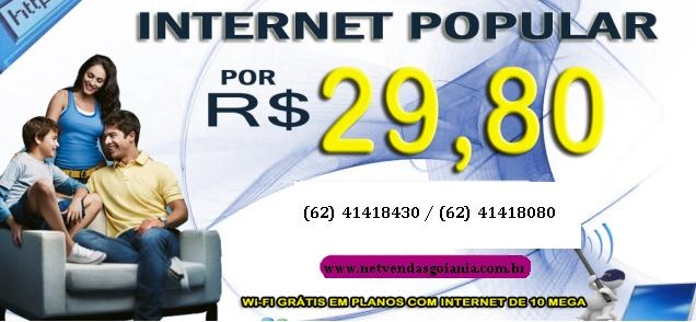 Net Pacotes Goiania (62) 41418430 ligue para nós e peça o net combo