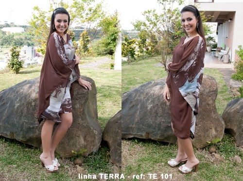 Caftan Multiuso - Linha Terra - Ref 101 