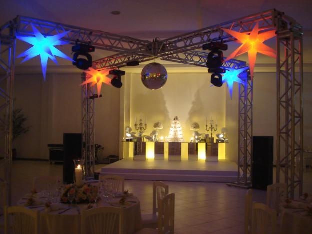 estrutura boxtruss em x para sua festa...