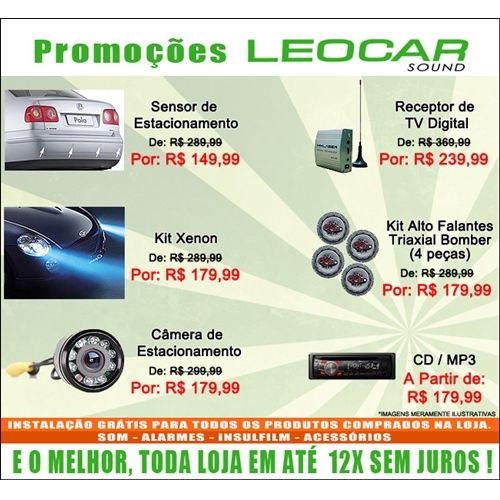 Loja de Som e Acessórios, Leo Car Sound - Parceiro Auto Peças RJ