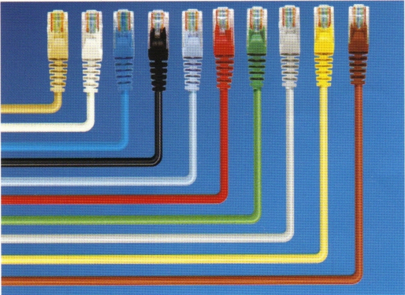 Cabos path cord varias cores para voce diferenciar as conexes de sua rede.. sua rede