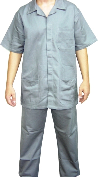 Uniforme de brim para uso profissional