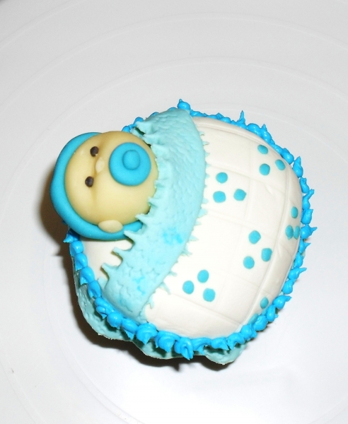 Cupcake para maternidade ou batizado