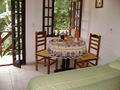 Café da manhã no apartamento