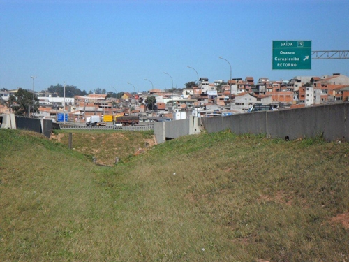 Investigação para implantação de Faixa Adicional entre o km 15 ao km 19 do Rodoanel Mario Covas (SP-021) - Vista geral