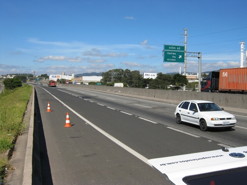 Implantao de Faixas Adicionais entre o km 62 ao km 71 na Rodovia Anhanguera(AutoBan) - Vista geral