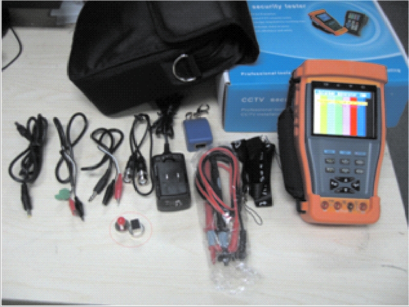 Testador de CFTV (Kit Completo)