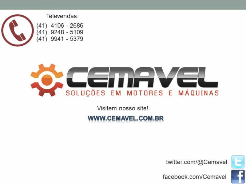 Cemavel - Rebobinamento de Motores Eltricos, Compra e Venda de Motores Eltricos Usados, Equipamentos para Construo Civil