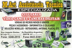 M.art assistencia e manutenção especializada em celulares -cameras digitais -video game  - foto 3