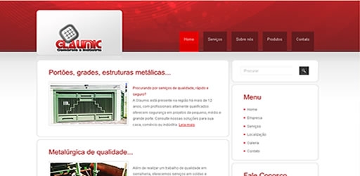 Website Glaumic em Sumaré/SP