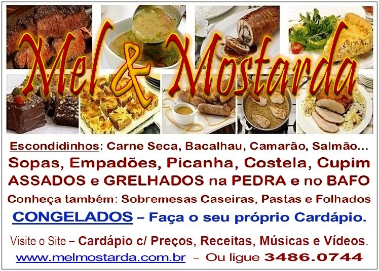 MEL e MOSTARDA - Comida com mais Sabor