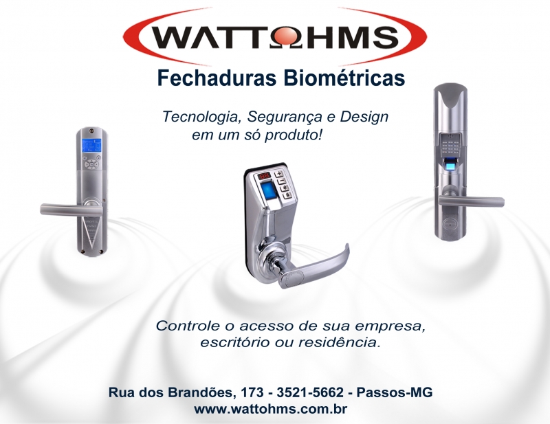 Fechaduras Biométricas