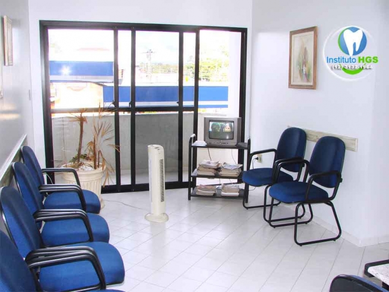 Sala de espera - Clínica Odontológica Vale do Paraíba