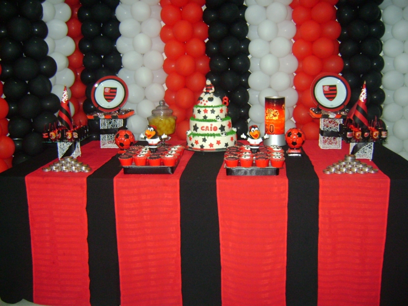 Decoração festa Infantil - Flamengo