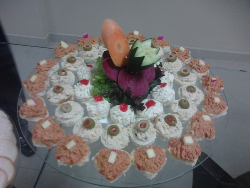 canapes  frios 