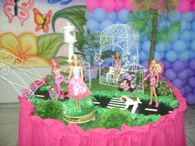 Decoração festa Infantil - Barbie