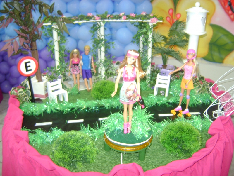 Decoração festa Infantil - Barbie