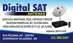 Foto 1 antenas no Minas Gerais - Digital sat Antenas