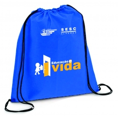 MOCHILA SACO EM TACTEL PERSONALIZADA