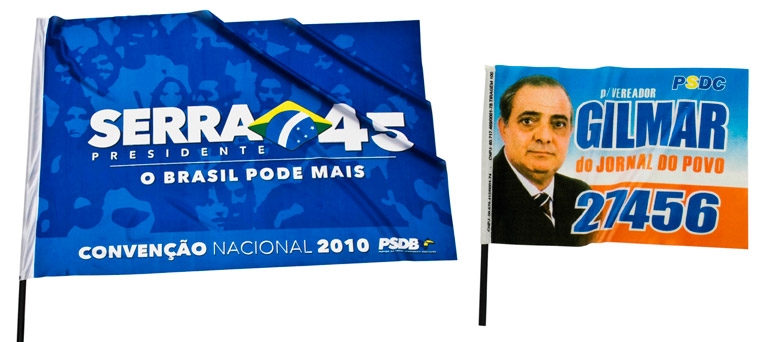 Bandeiras Politicas Personalizadas