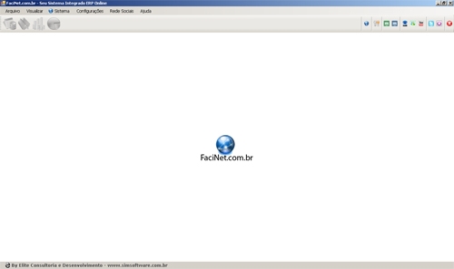 Tela Inicial FaciNet.com.br