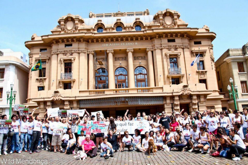 Manifestação Crueldade Nunca Mais 22-01-12