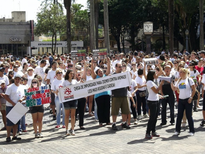 Manifestação Crueldade Nunca Mais 22-01-12