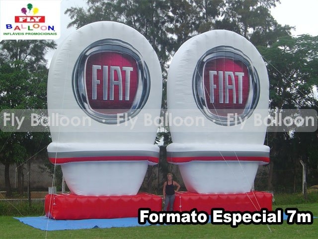 Fly Balloon Bales e Inflveis Promocionais - Formatos especiais inflaveis