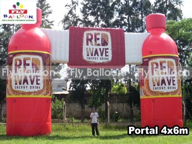 Fly Balloon Bales e Inflveis Promocionais - Portal / portico inflavel