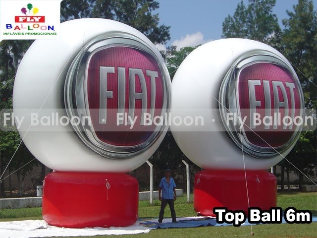 Fly Balloon Baloes e Inflaveis Promocionais - Baláo Top Ball Inflável