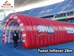 Fly balloon baloes e inflaveis promocionais - tunel inflável promocional