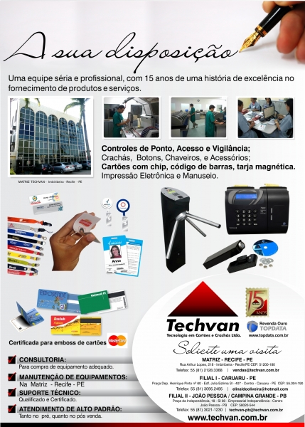 Techvan Tecnologia Em Cartões e Crachás Ltda - Imbiribeira