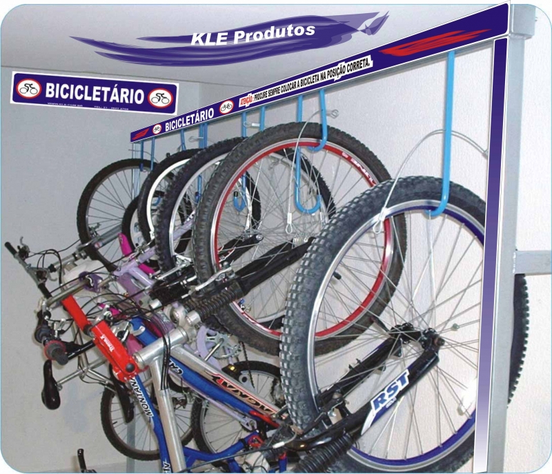 Bicicletario para 12 bicicletas 
