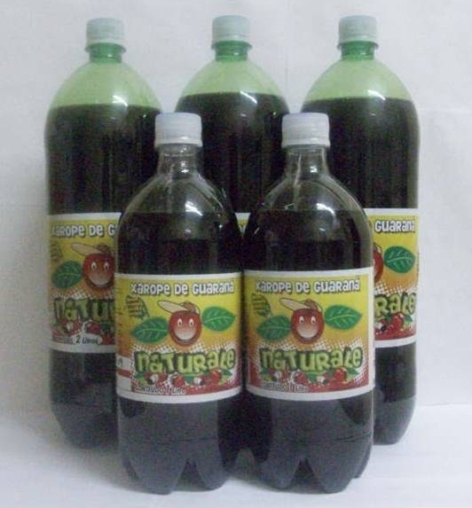 Xarope de Guaran - Naturale , para adoar sucos e vitaminas em geral... Encontrado em embalagens de 1 litro, 2 litros e 5 litros.