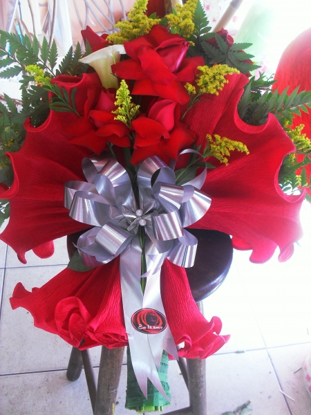 Nosso bouquet de rosas colombianas