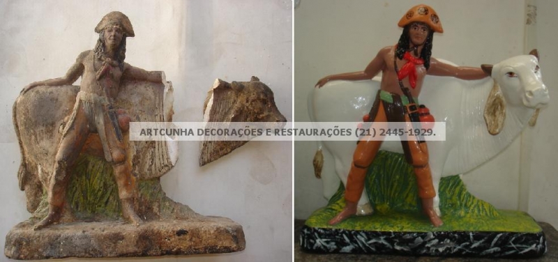 Restauracao de Imagens Sacras e Religiosas (21) 2445-1929 ArtCunha Restaurações