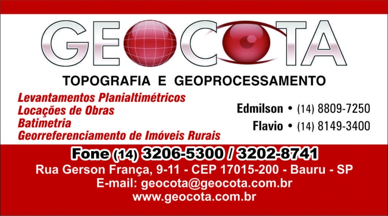 Geocota Topografia e Geoprocessamento