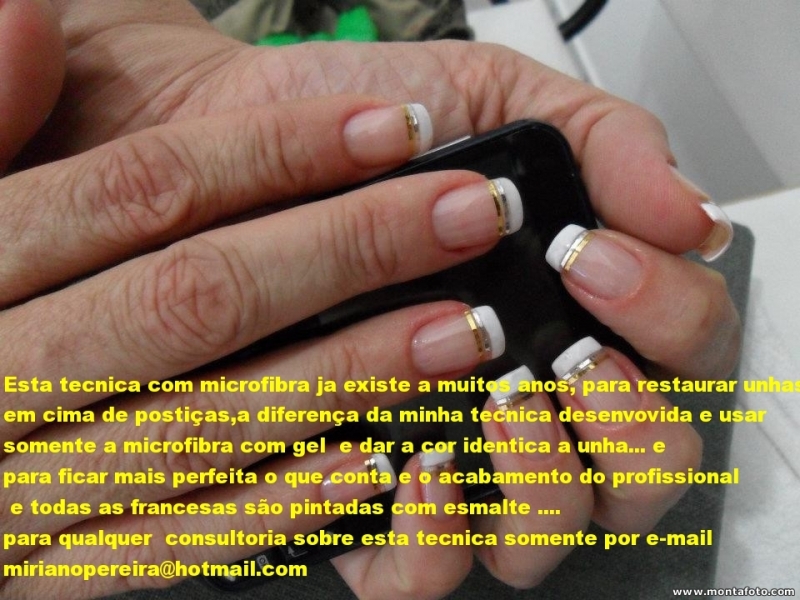 mega hair (urias ferreira) e  unhas de gel  (mirian ferreira) unhas de fibra de vidro