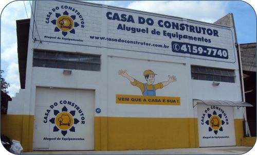 Casa do Construtor Vargem Grande Paulista - Aluguel de Equipamentos para Construo, Limpeza e Jardinagem