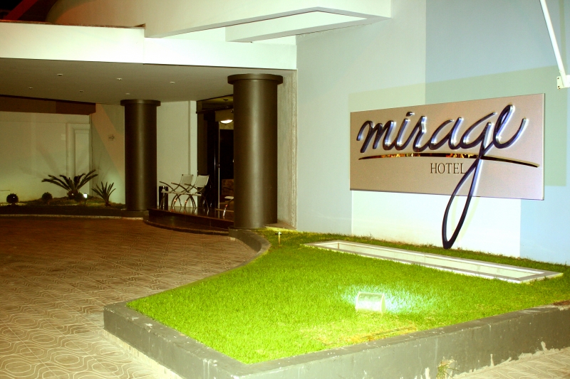 Hall de entrada do Mirage Hotel