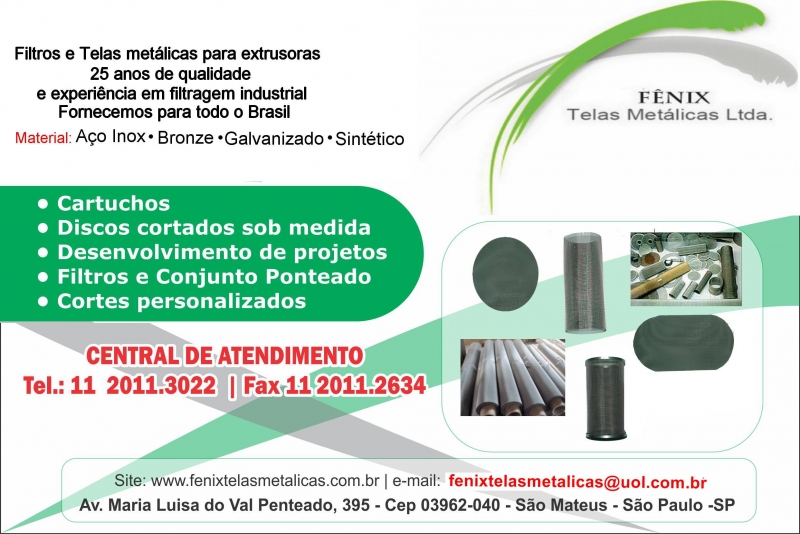 FENIX TELAS METALICAS LTDA