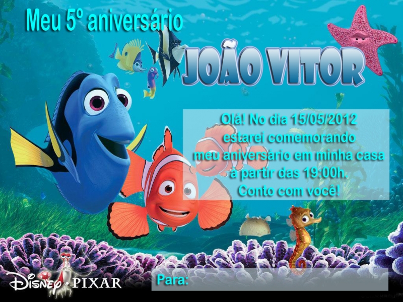 convites personalizados 10 x 7 0,80