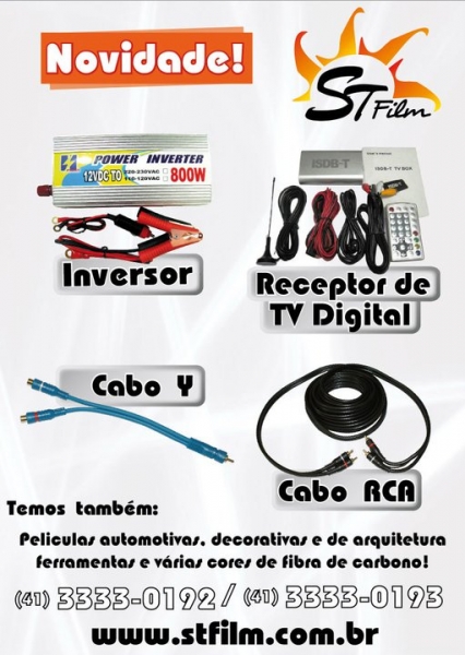 RECEPTOR DIGITAL AUTOMOTIVO ISDB-TV        -                            