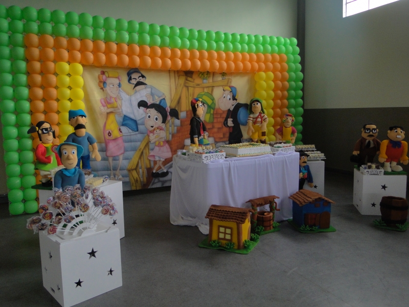 Decoração Turma do Chaves - Pinguinho Kids