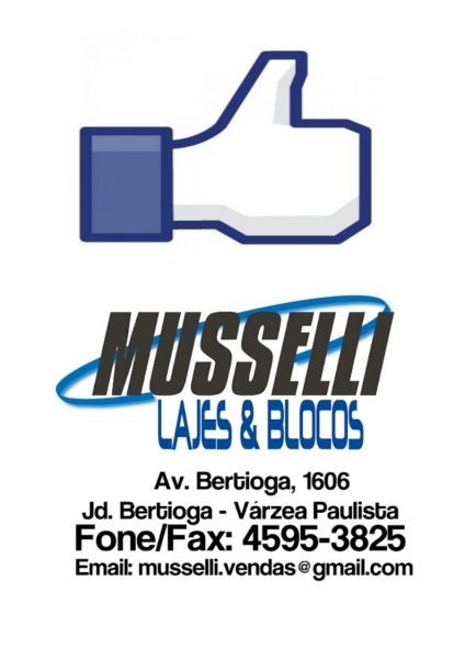 Curta Lajes Musselli no Facebook !